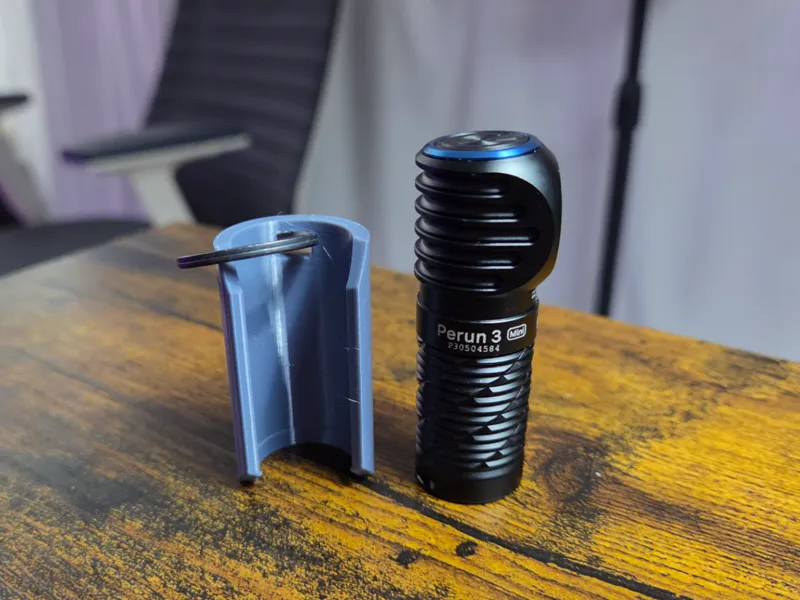 Olight Perun 3 Mini Headlamp | Keychain Holster
