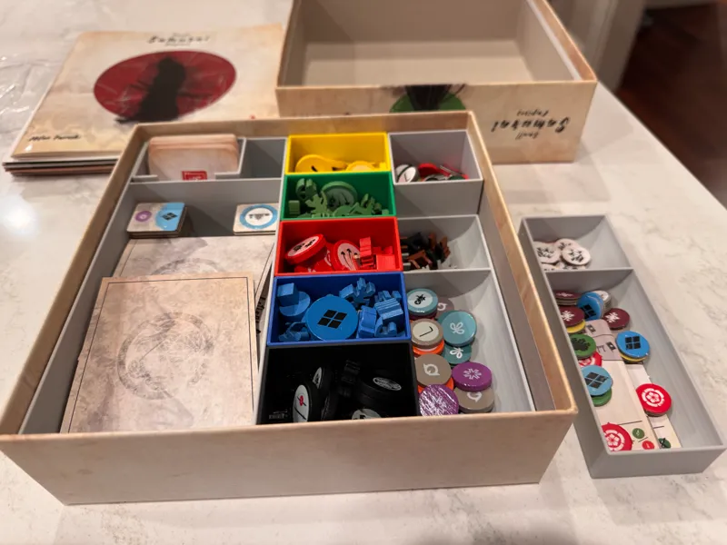 Small Samurai Empires Insert (expansion support)
