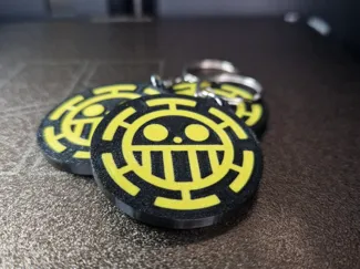 ONE-PIECE KEY CHAIN (LAW)