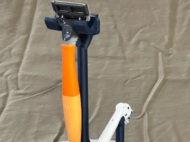 Vanity Stand - Tray for Razor and Brush Head