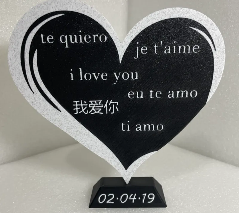 I love you in all the languages ​​of the world
