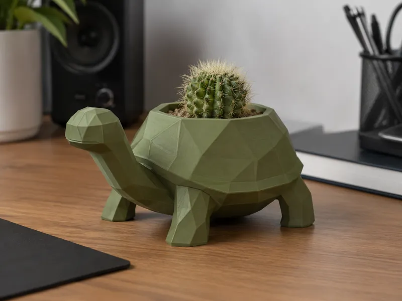 maceta tortuga