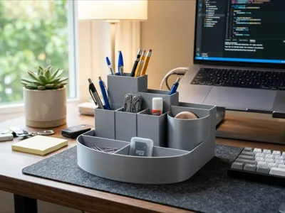 Extra big desk organizer