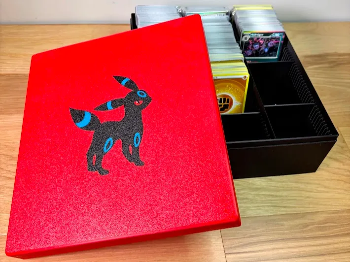Umbreon Themed Pokemon Trading Card Storage Box