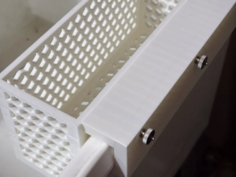 Utility Sink Basket for Accessories