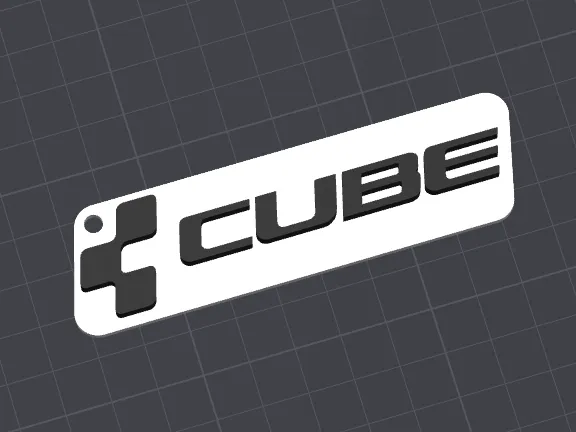 Cube keychain