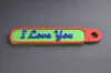 I Love You Keychain, 0.2mm layer, Multicolor