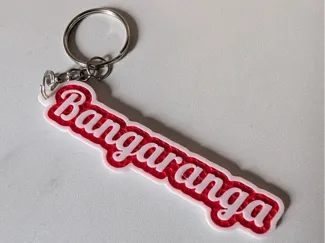 Bangaranga honeycomb keychain