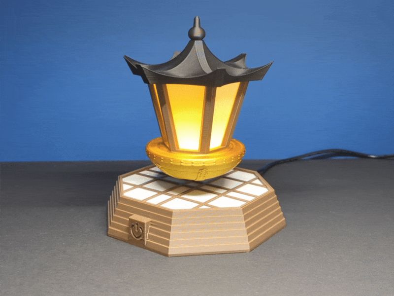 Floating Temple Lantern - Magnetic Levitation Kit