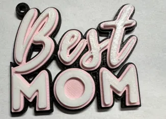 Best Mom Keychain