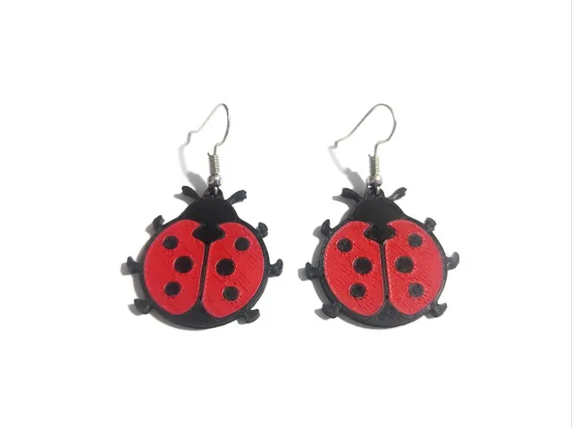 Lucky Ladybug - Earrings