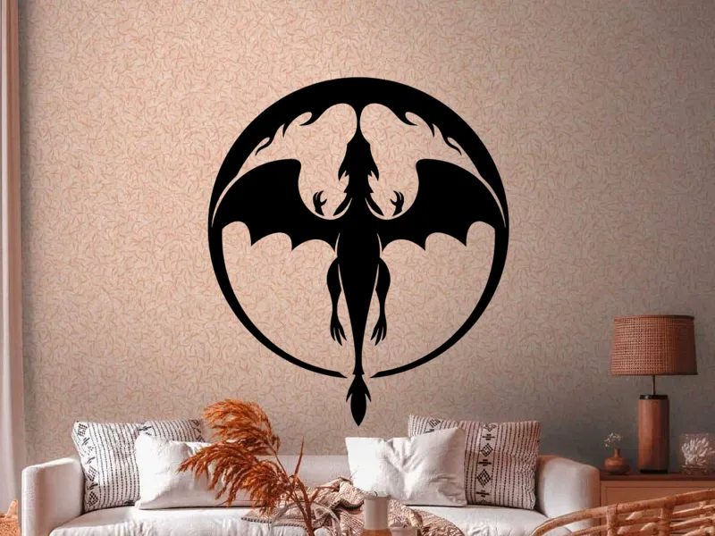 WallArt Dragon 001