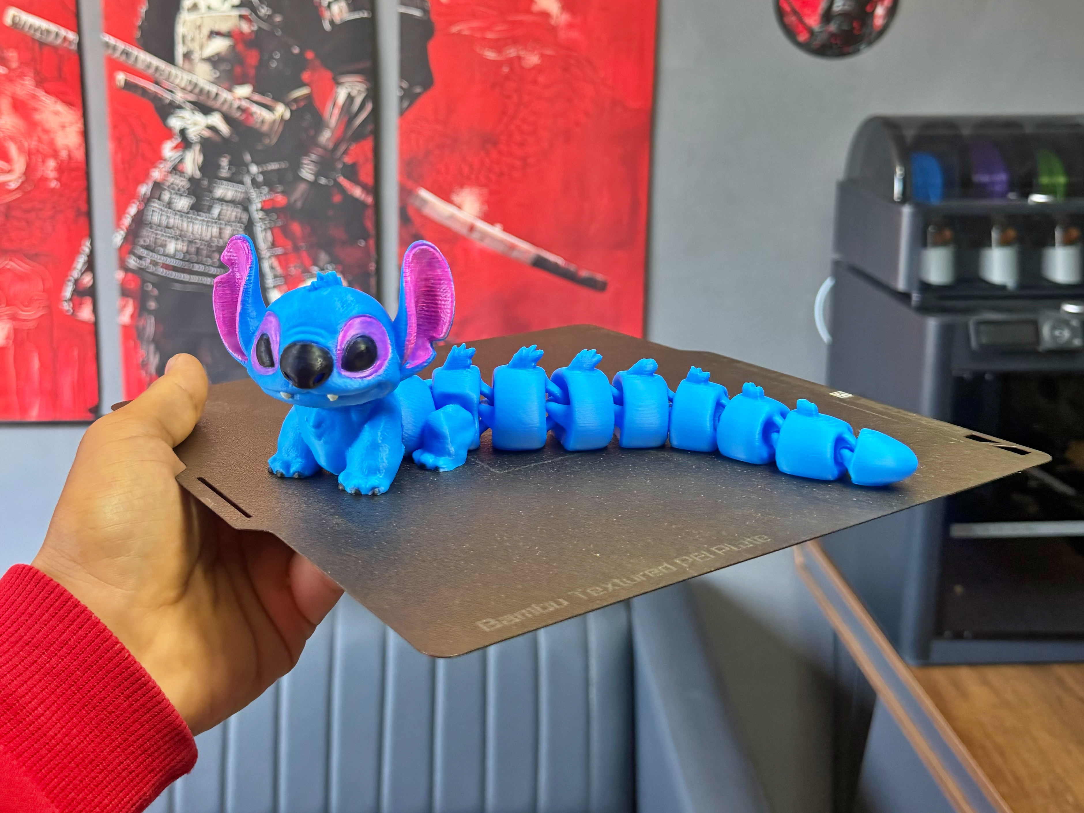 Stitch Flexi Dragon – Cute Articulated Dragon - 1
