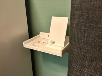 Apple watch & Iphone wall shelf charging platform