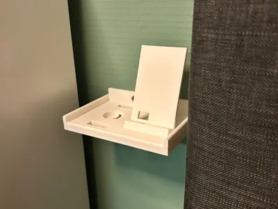 Apple watch & Iphone wall shelf charging platform