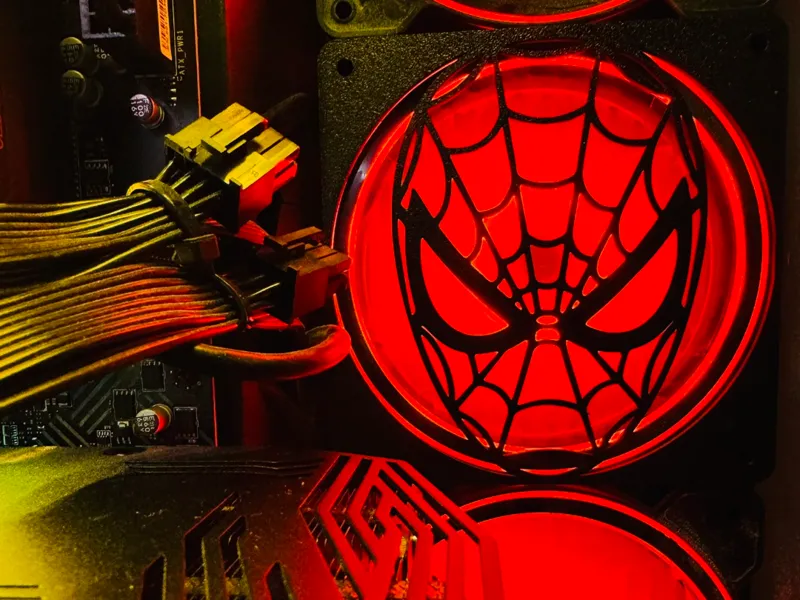 Lüftergitter 120mm Spider-Man