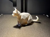 Chat low poly — photo 2