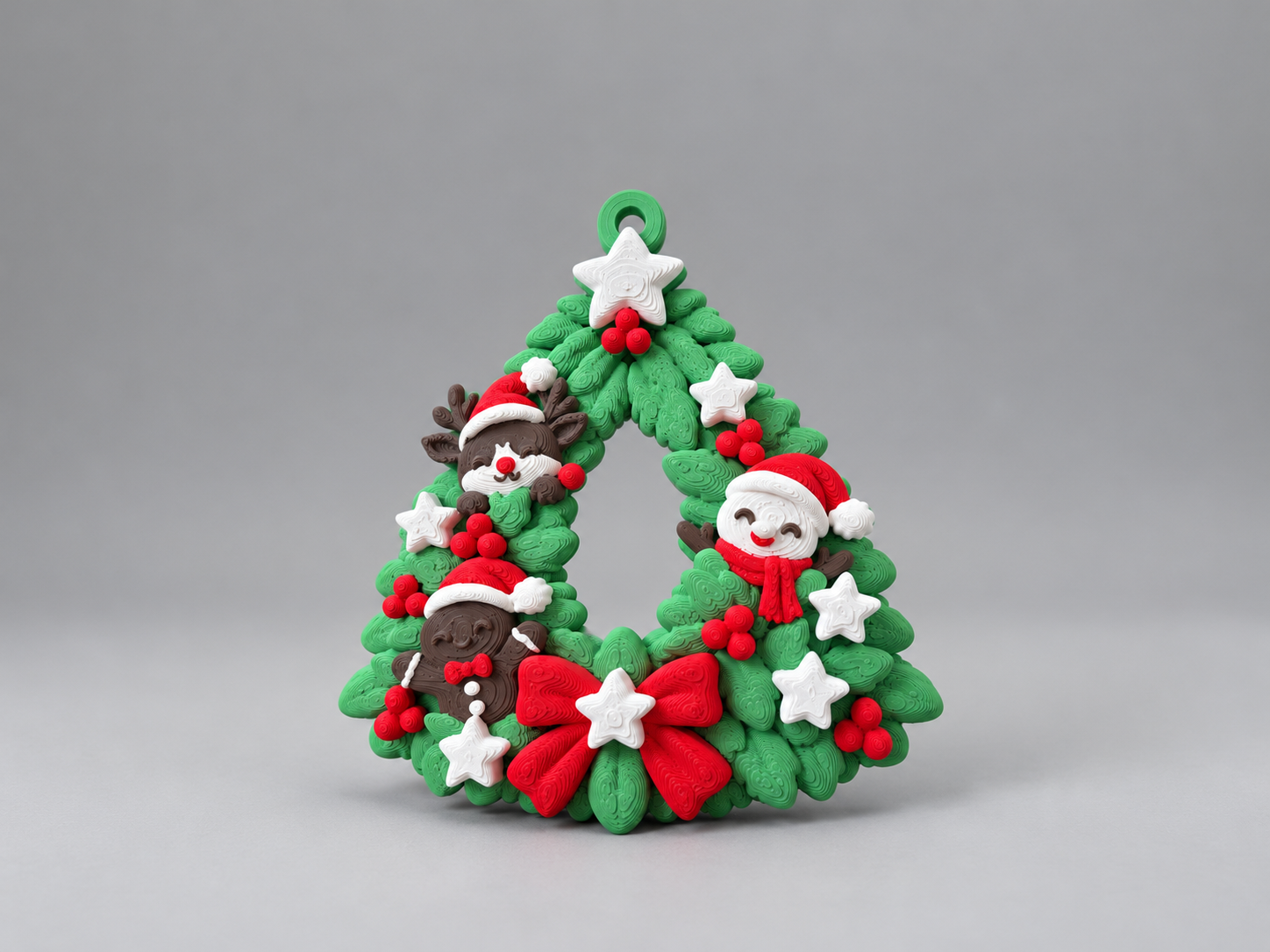 Christmas Tree Wreath - 1