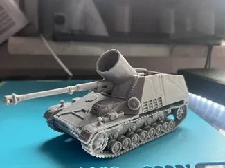 1:48 tank German Nashorn as soldering iron holder