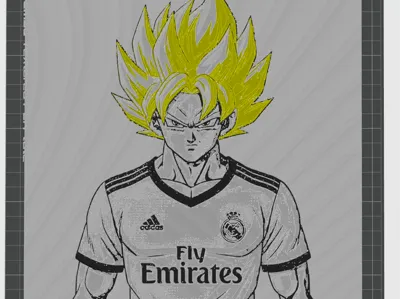 Goku Real Madrid