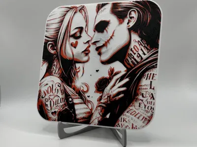 Front NEXT LEVEL Lightbox Joker Harley Quinn