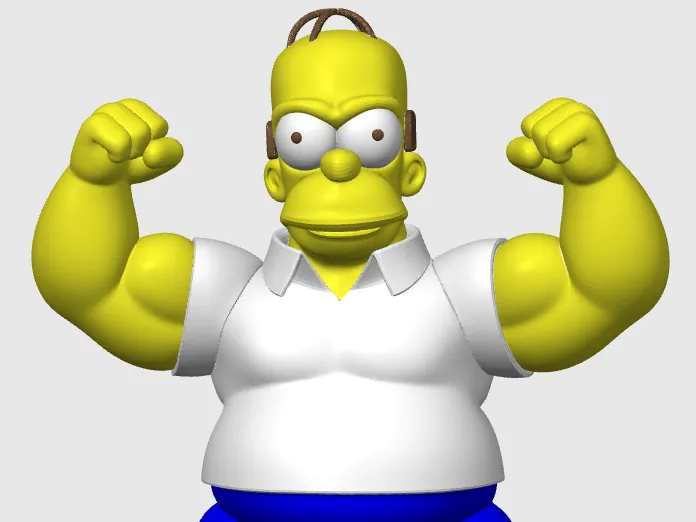 Homer Simpson- Strong