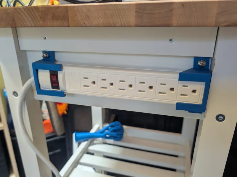 IKEA Power Cord / Surge Protector Mount
