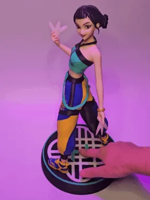 Thank you 17K!! Zoey Fanart (39 cm) view 4