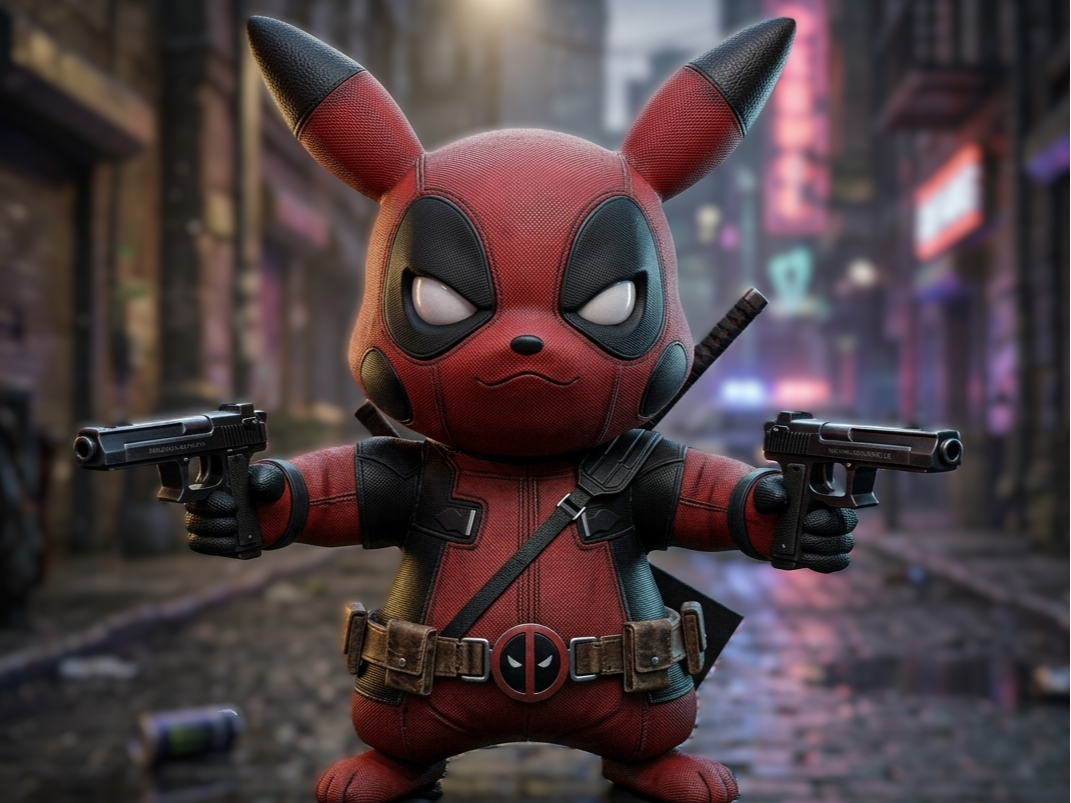 Deadpool - Pikachu No AMS required (Multiparts)