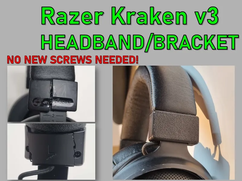 Razer Kraken V3 - Headband/Bracket Replacment