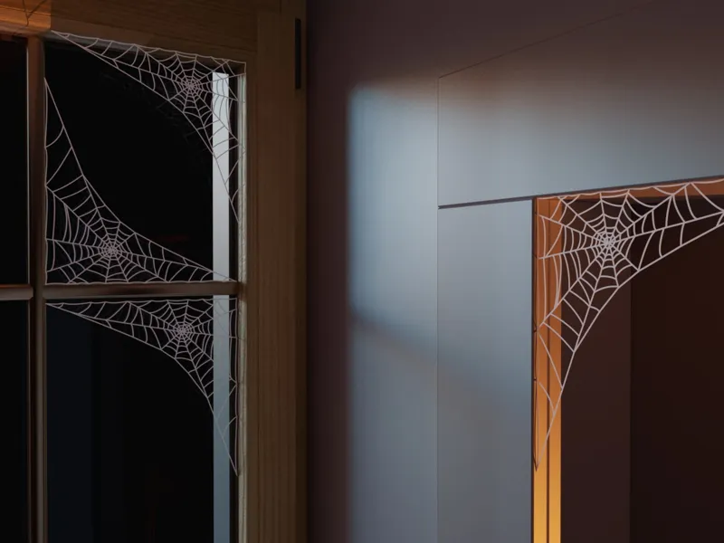 Halloween Spider Web - 0.9g PLA