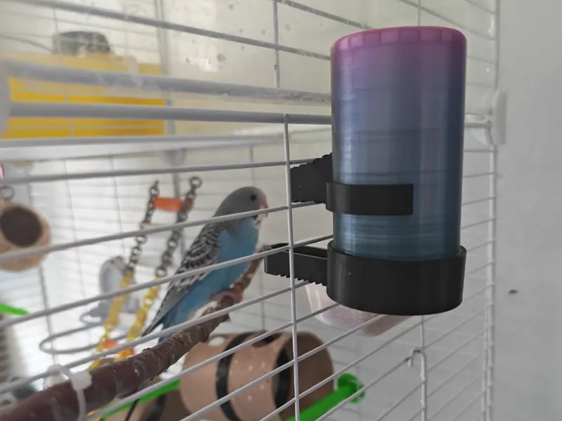 横丝鸟笼专用饮水器