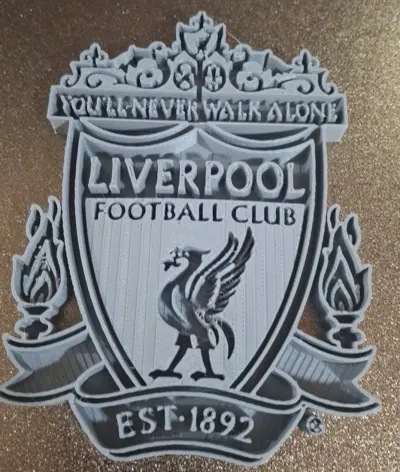Liverpool FC Plaque (No AMS Needed)