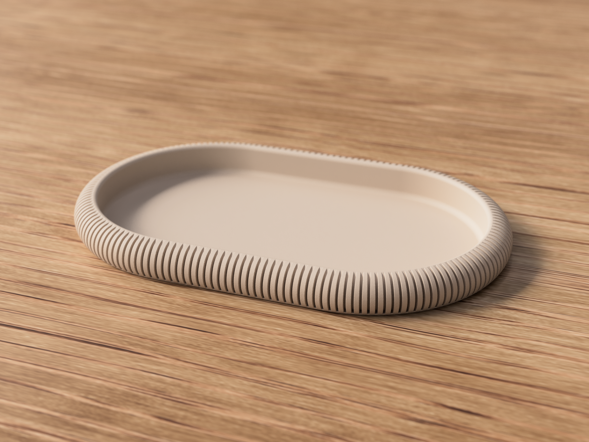 Miniatura 1 do modelo 3D Japandi Tray 