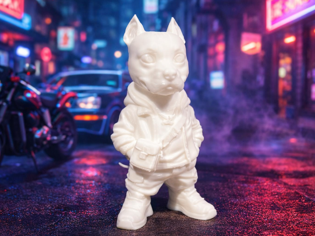 Stylish Pit Bull Terrier - Animal - Dog - Cute