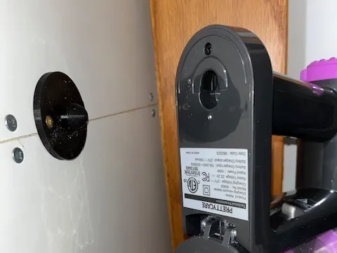 Pretty Care Vacuum hanging bracket