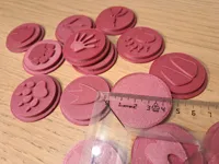 Inserts tampons empreintes d'animaux — photo 5
