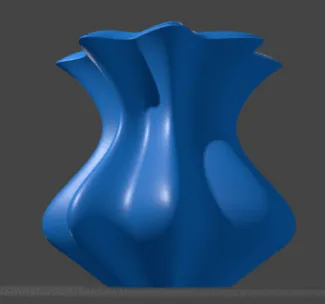 c°X curvy Vase no support