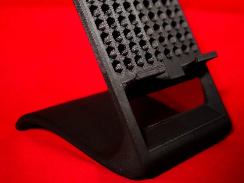 Hexagon Phone Stand - Modern Desk Organizer