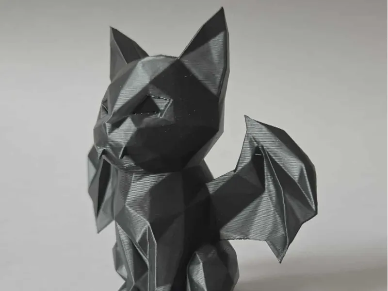 Low Poly Vampire Cat