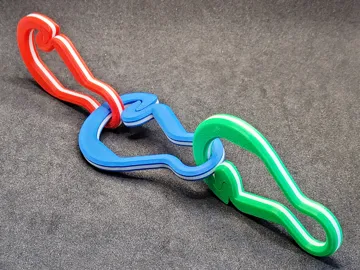 Accesorio para impresora 3D: Carabiner - quicklock (25kg max.) — vista de referencia 3