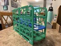Mismatching Support Material for Clean Overhangs (XL)