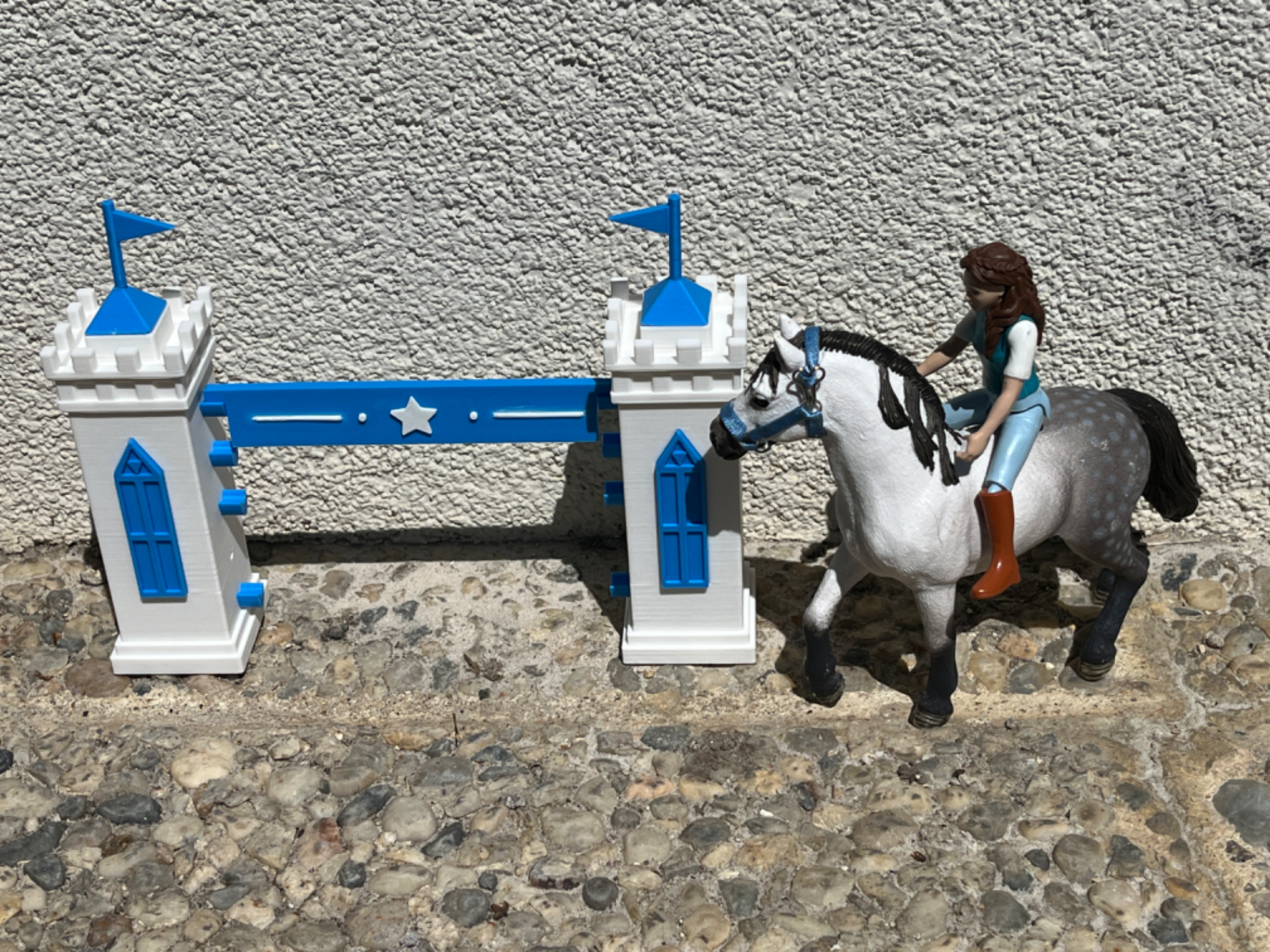 obstacle Schleich chateau