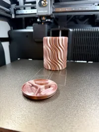 Lid Version - 0.2mm layer, 2 walls, 0% infill