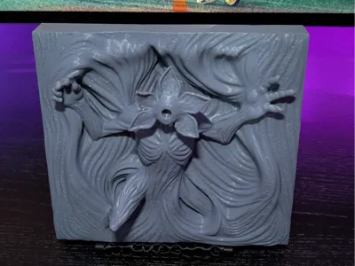 Demogorgon - Relief Sculpture