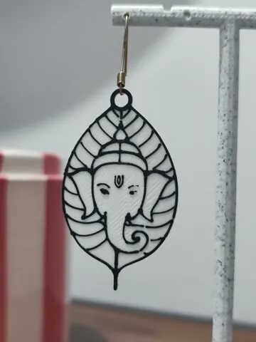 Pendientes: Aretes Ganesha Zen — vista de referencia 2