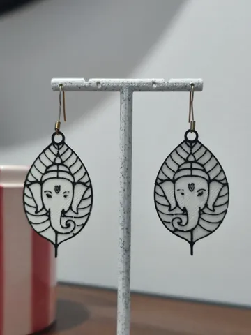 Pendientes: Aretes Ganesha Zen — vista de referencia 4