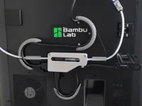 Cable Tidy - Black and Gray base w/ White and Green Logo 