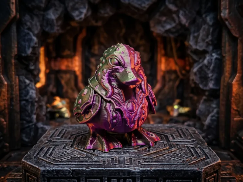 Galaxy Alien Duck Figurine