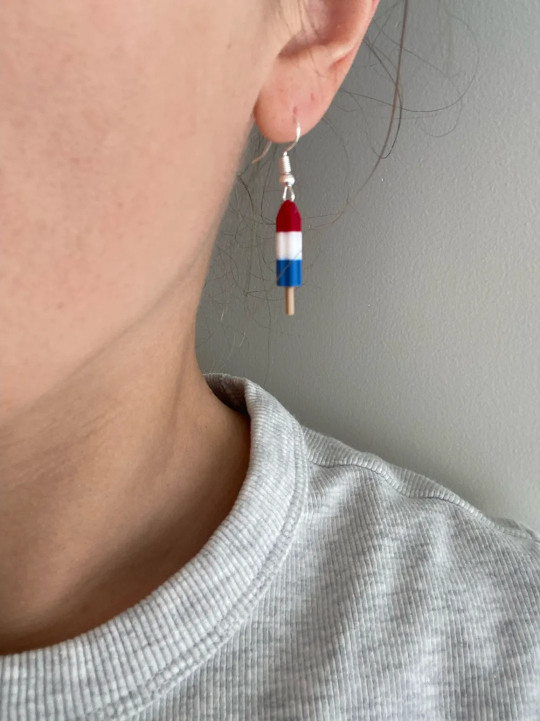 Firecracker Popsicle Earrings - Small view 2